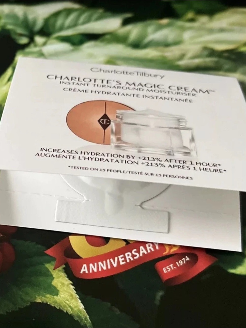 2x Charlotte Tilbury Charlotte's Magic Cream 1.5ml Samples Each New